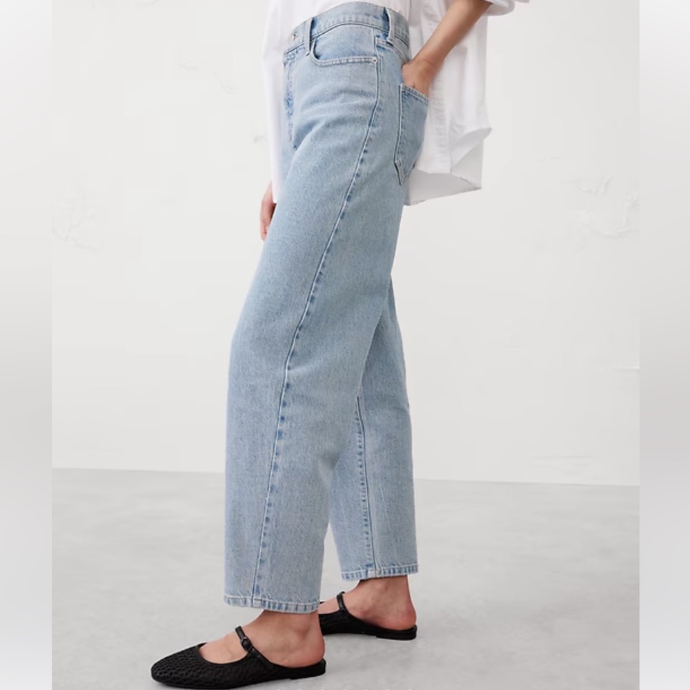 Banana Republic Slim Barrel High-Rise Jeans